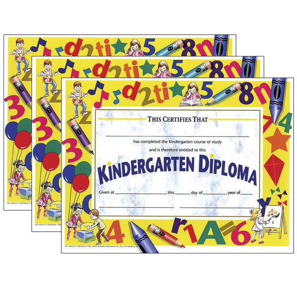 Hayes Kindergarten Diploma, 8.5in x 11in, PK90, Color: Multi VA503